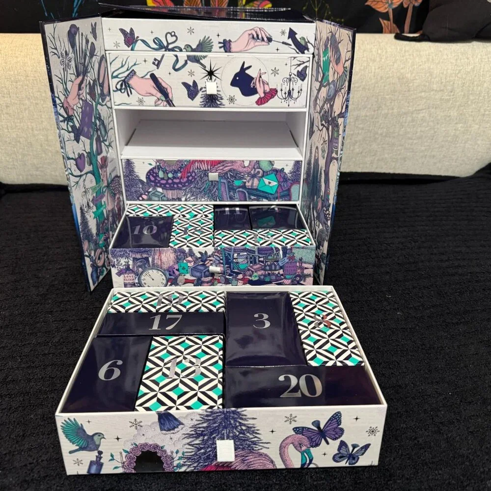 Lookfantastic® Beauty in Wonderland Case, Drawers & Mirror (Box Only/No Beauty)